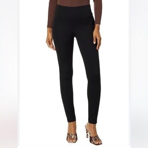 NWT Joe B. By Joe Benbasset Pull-On Slim Ankle Pants Black Floral Size Medium